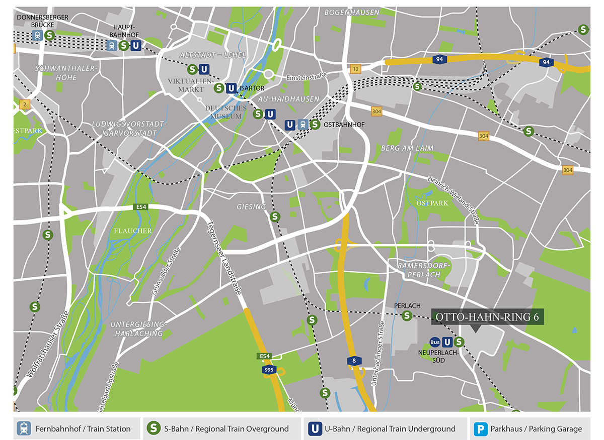 Lageplan LTM Campus South - Detail